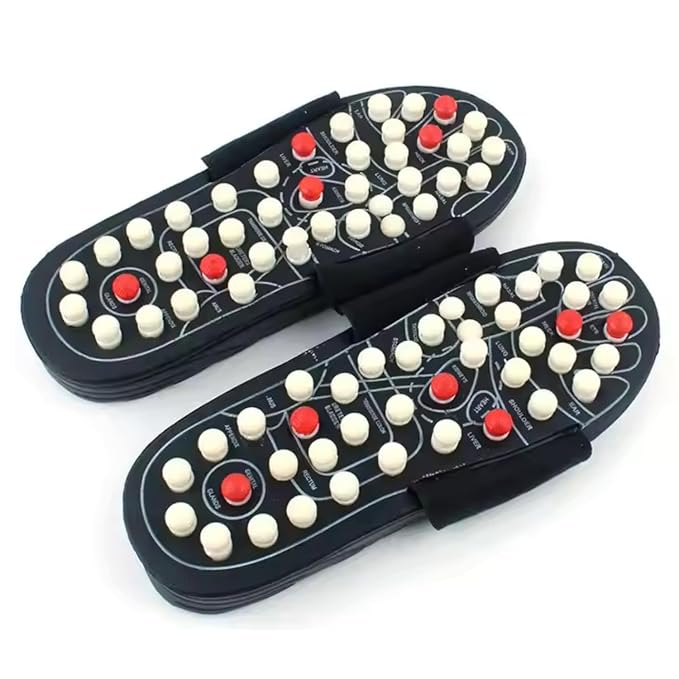 Acupressure Yoga Massage Slippers for Men & Women | Reflexology Foot Massage Sandals