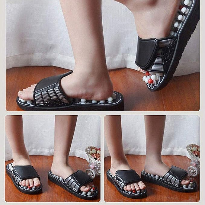 Acupressure Yoga Massage Slippers for Men & Women | Reflexology Foot Massage Sandals